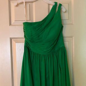 Alicepub Asymmetrical Chiffon Dress